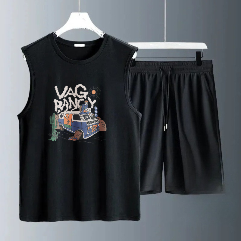 Summer Clothing Men - Herren-Tanktop-Sets 2026 Sommer Schnelltrocknende Strand- und