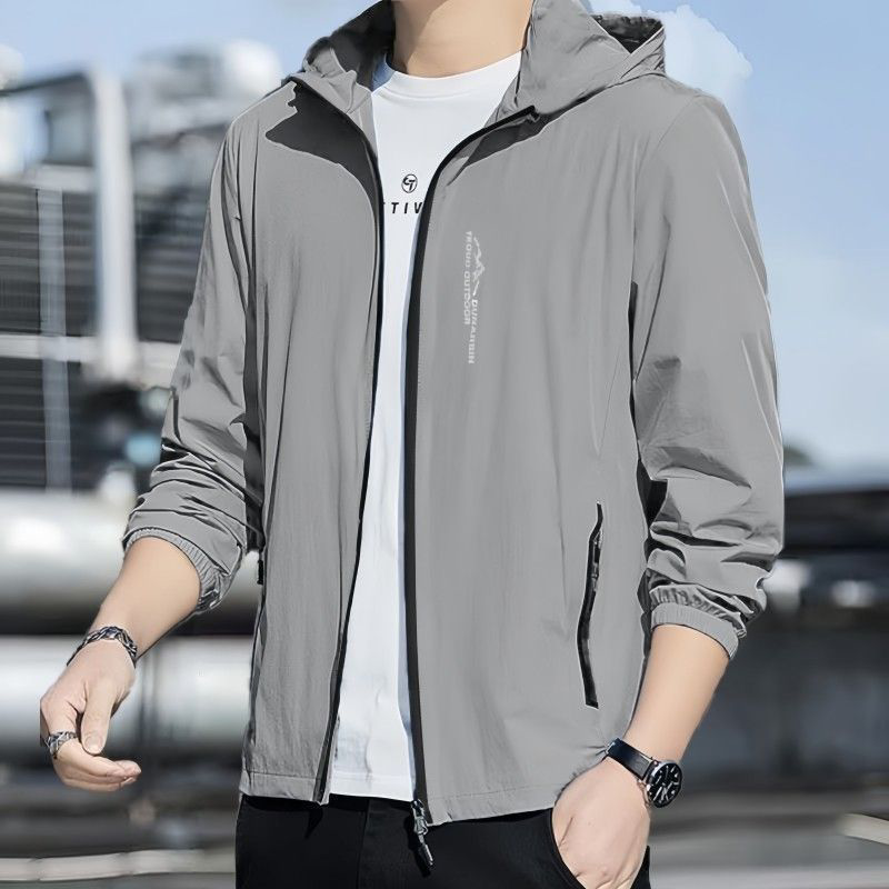 Summer Uv Clothing - Ice Silk Herren-Sommerkleidung mit UV-Schutz, atmungsaktiv,