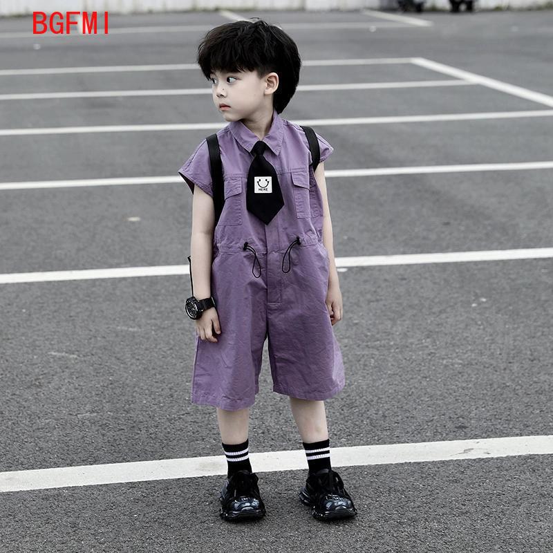 Summer Clothing Baby - Kinder Sommer Shorts Overalls Capri Jungen