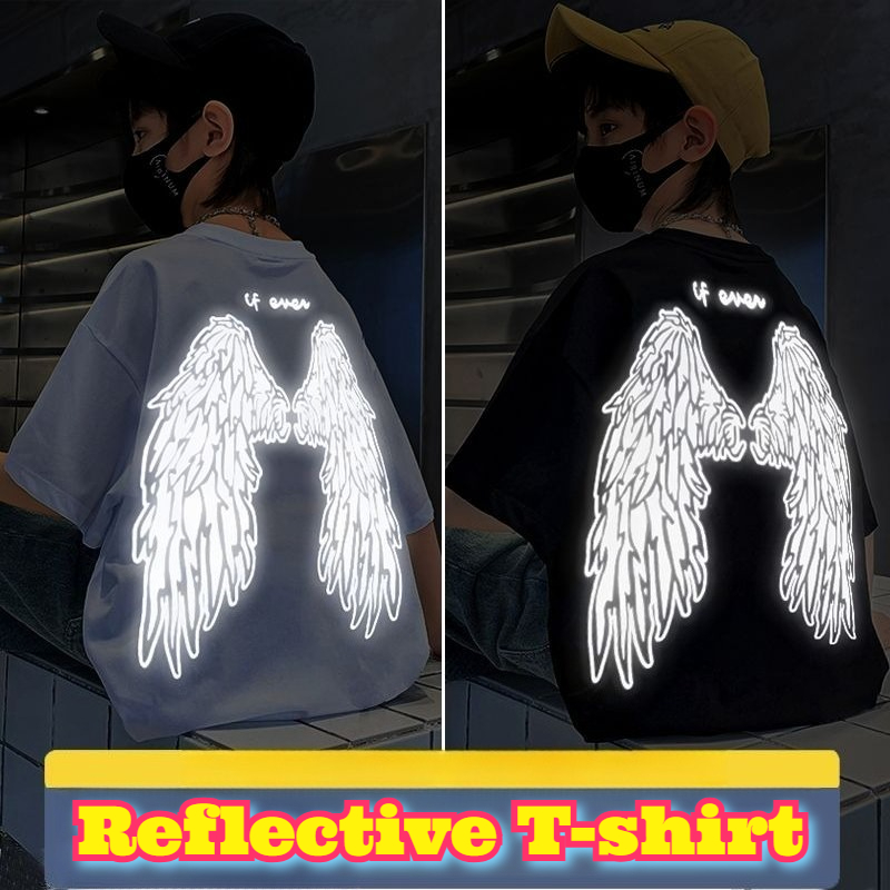 Summer Clothing Boys - Jugend Reflektierende Flügel T Shirt Baumwolle