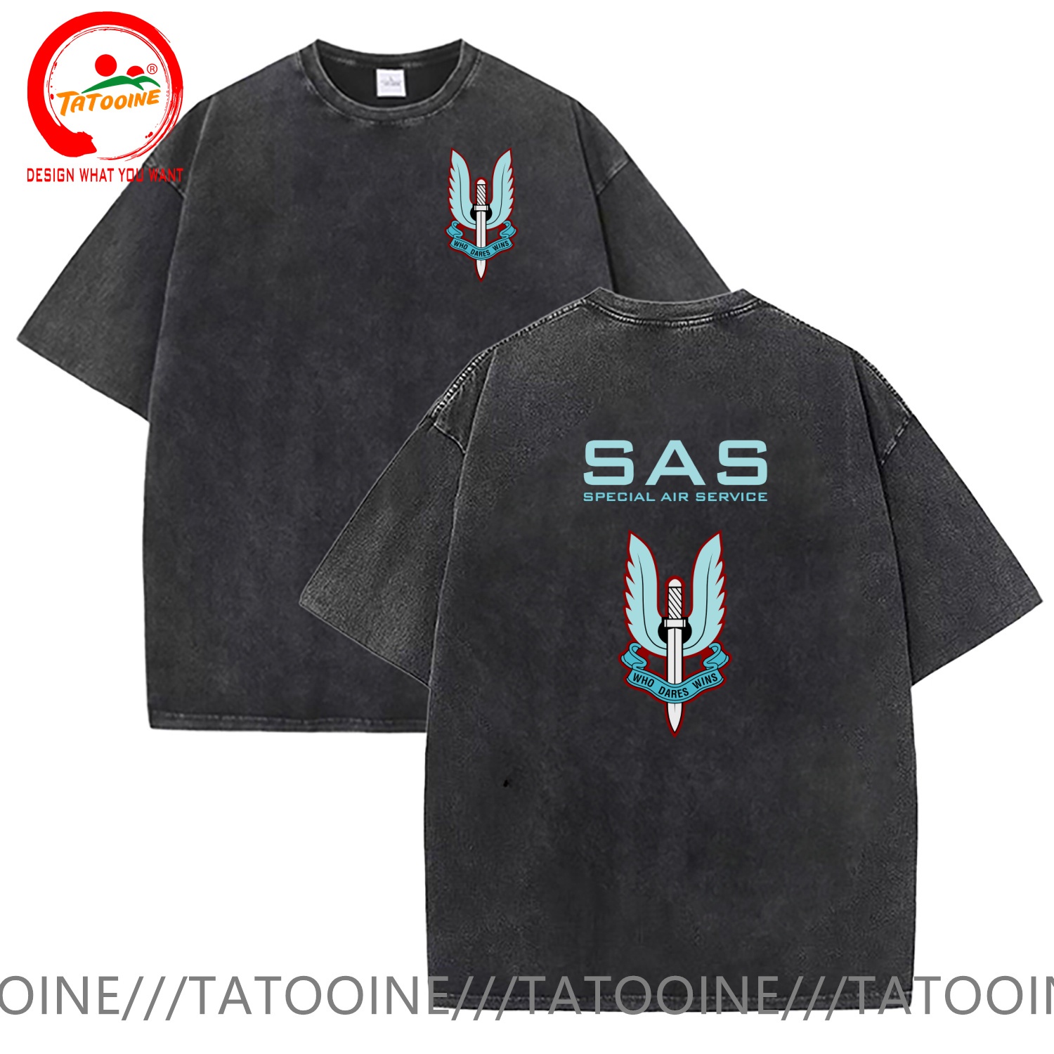 Summer Clothing Uk Men - Vintage-T-Shirt aus gewaschener Baumwolle, lustiger Designer,