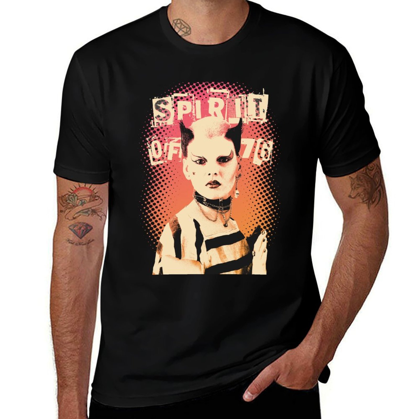 Summer Clothing Uk Men - Soo Catwoman UK Punk Rock T-Shirt