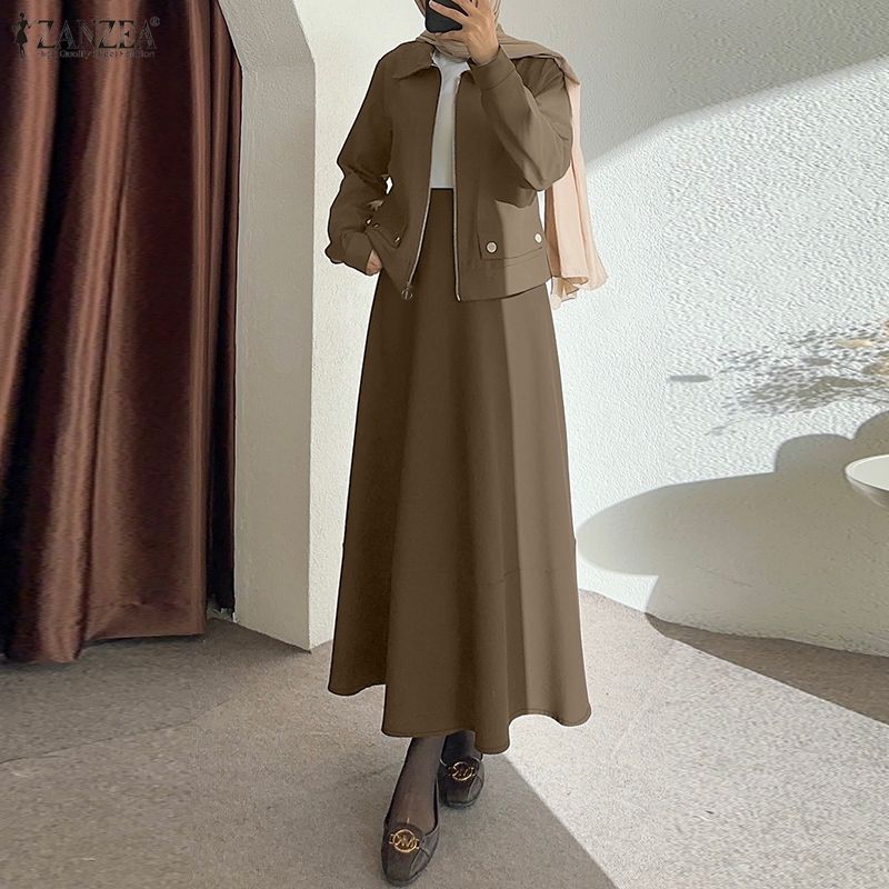 Modest Fashion Damen-Rockanzüg – Summer Clothing Hijab Bewertung und Preis