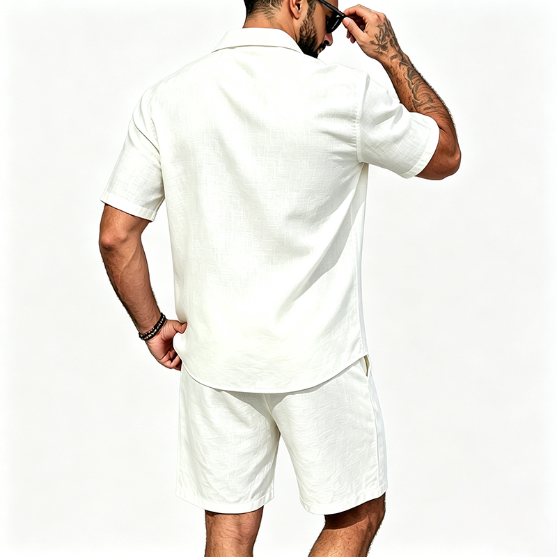 Herren Leinen Zweiteiler Kurza – Linen Shorts Men Bewertung und Preis