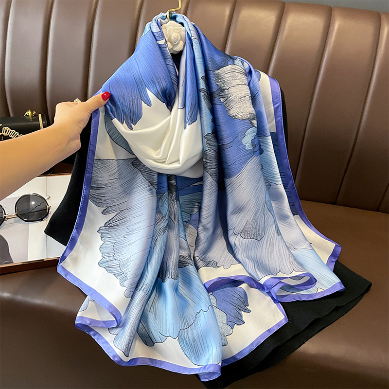 2023 Spanien Luxus Seidenschal – Summer Clothing Hijab Bewertung und Preis