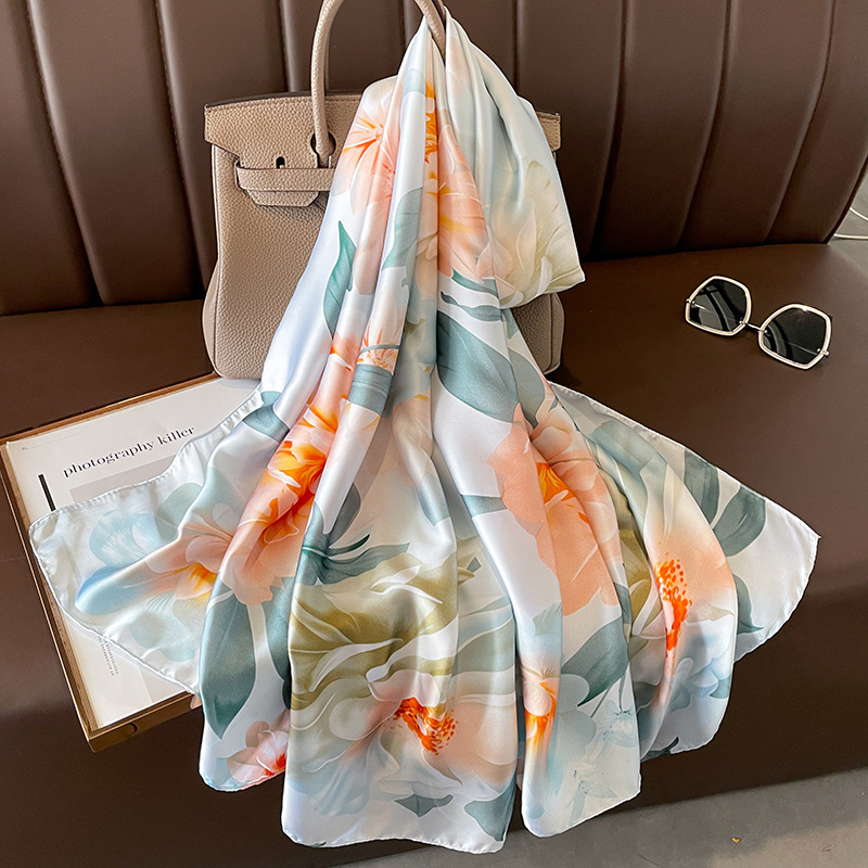 2023 Spanien Luxus Seidenschal – Summer Clothing Hijab Bewertung und Preis