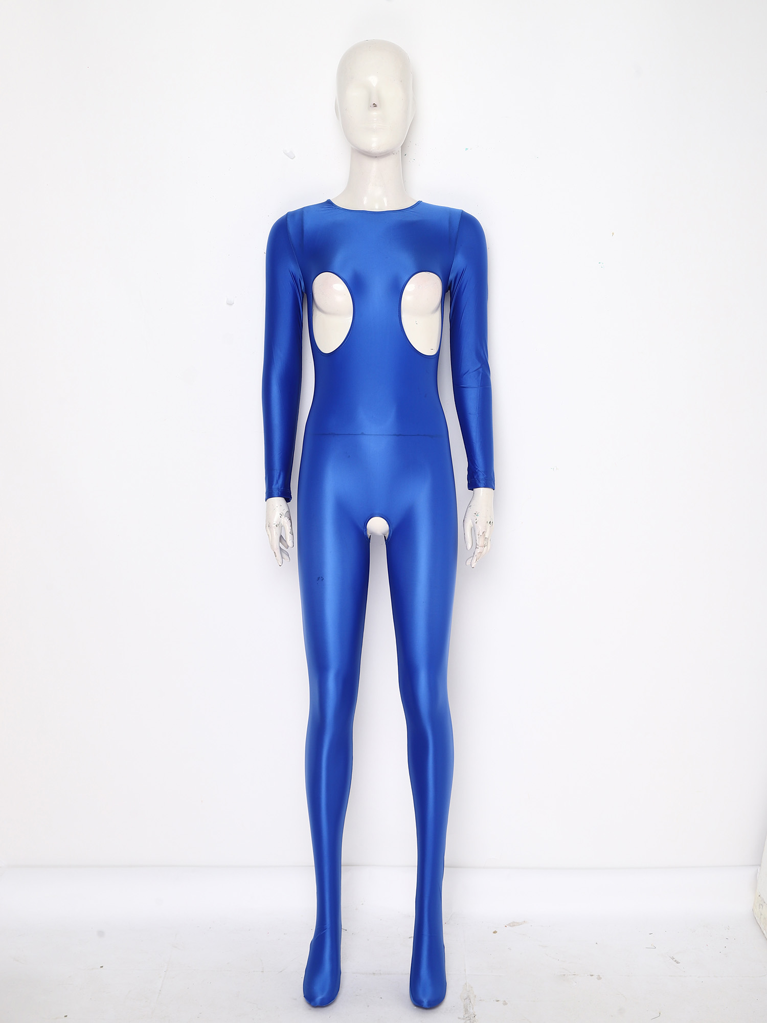 Damen Glänzender Dehnbarer Ope – Xl Summer Clothing Bewertung und Preis