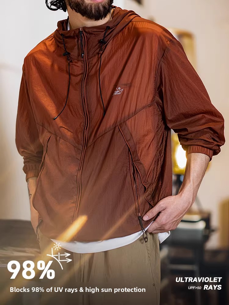 Große Größe UPF50 Leichte Atmu – Summer Uv Clothing Bewertung und Preis