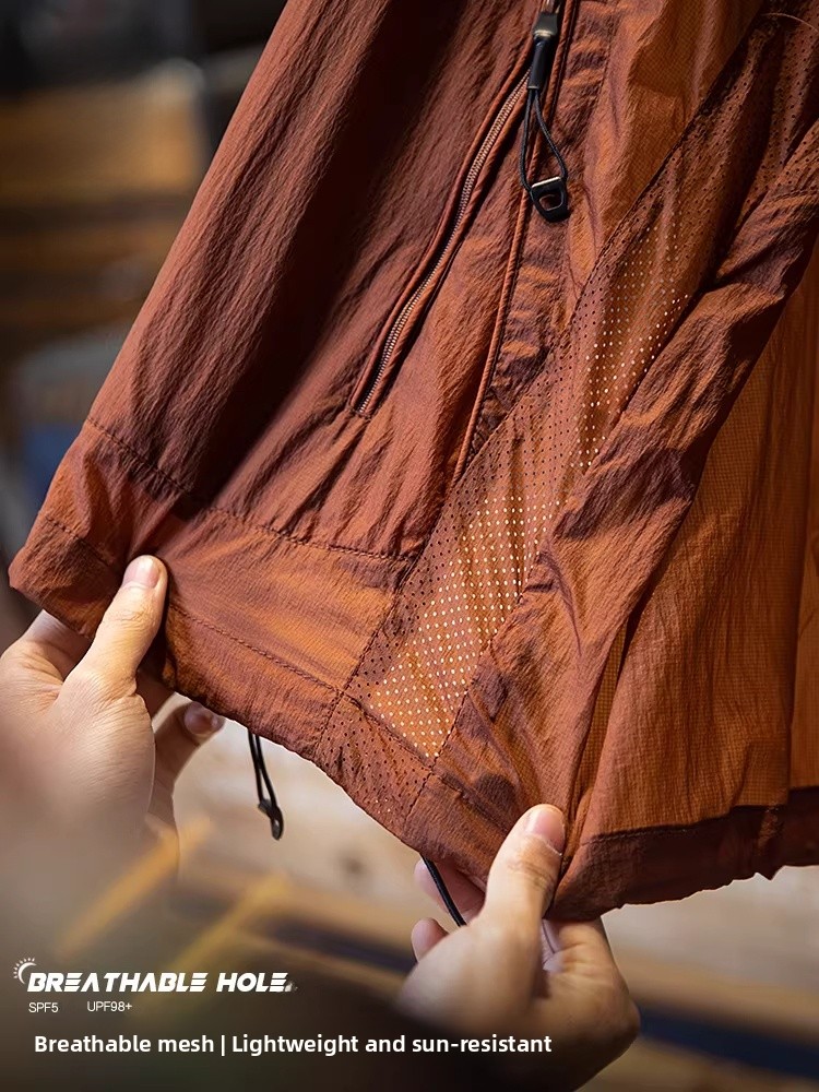 Große Größe UPF50 Leichte Atmu – Summer Uv Clothing Bewertung und Preis
