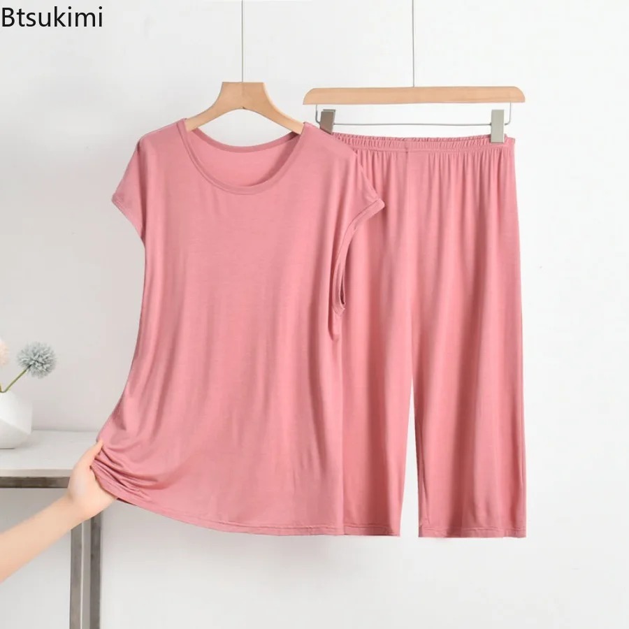 2026 frauen Sommer Modal 2PCS  – Xl Summer Clothing Bewertung und Preis