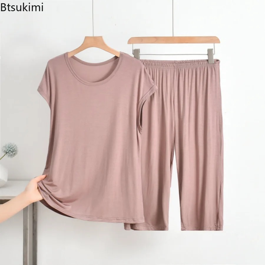 2026 frauen Sommer Modal 2PCS  – Xl Summer Clothing Bewertung und Preis
