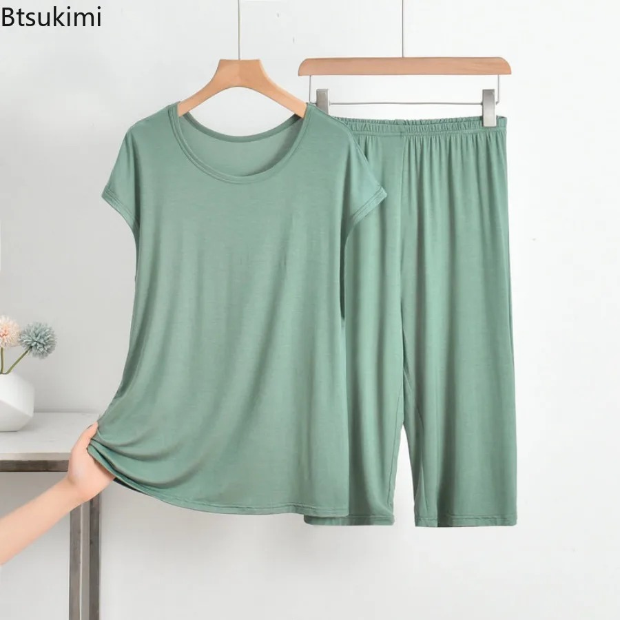 2026 frauen Sommer Modal 2PCS  – Xl Summer Clothing Bewertung und Preis