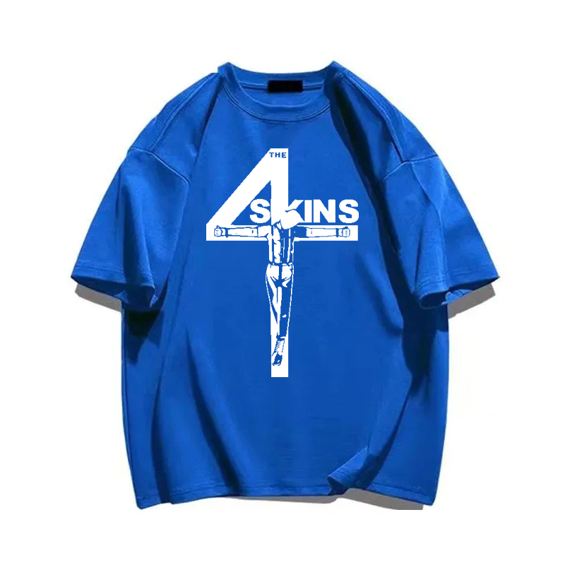 Die 4 Skins oi T-Shirt uk Punk – Summer Clothing Uk Men Bewertung und Preis