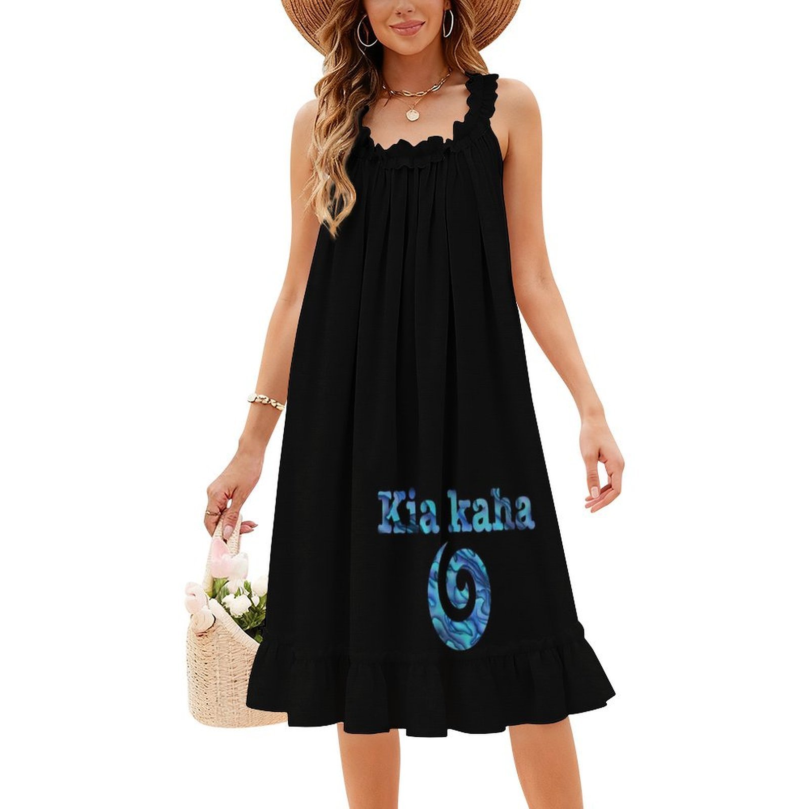 Kaha Koru Kleid mit herzförmig – Summer Clothing Nz Bewertung und Preis