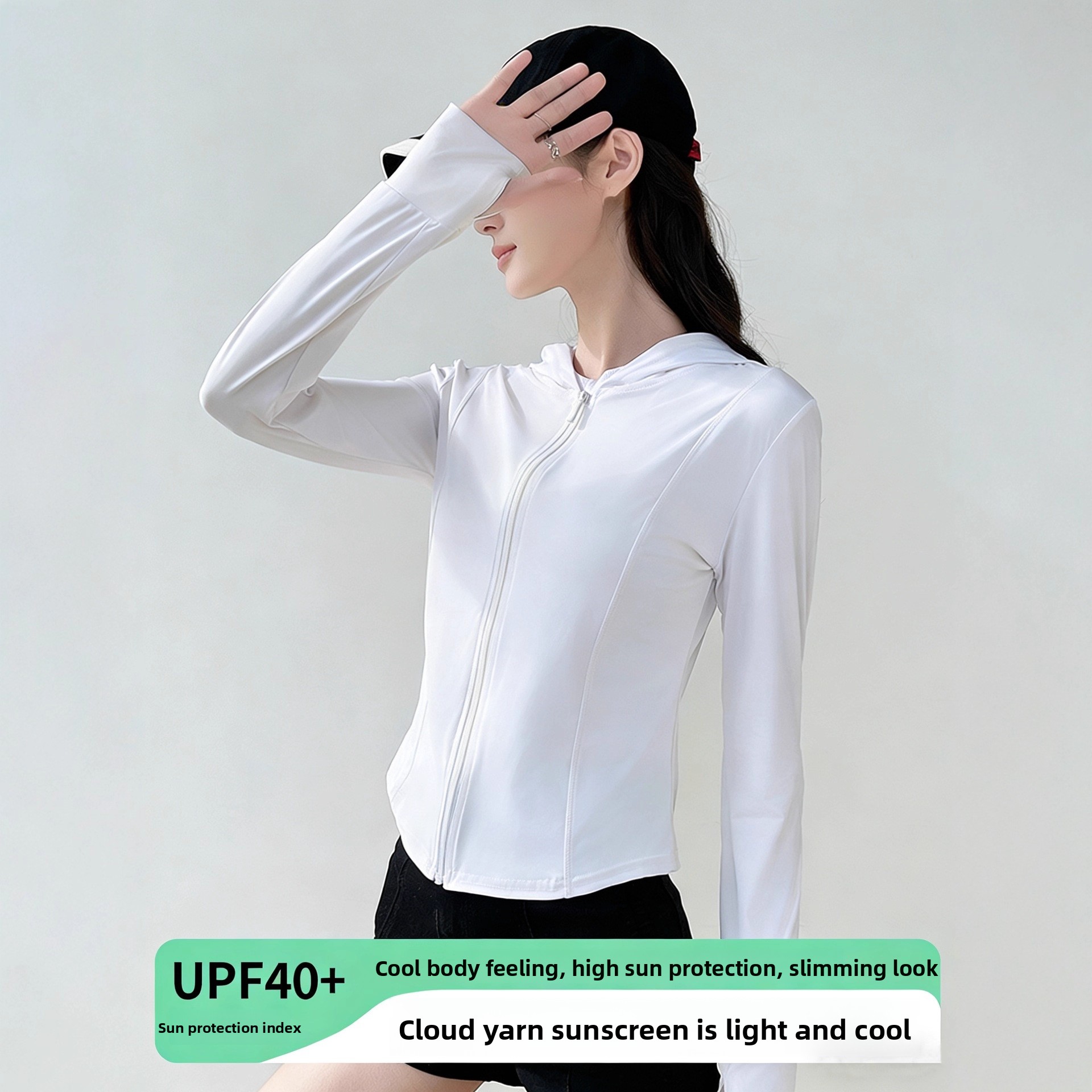 Damen-Sonnenschutzkleidung mit – Summer Uv Clothing Bewertung und Preis