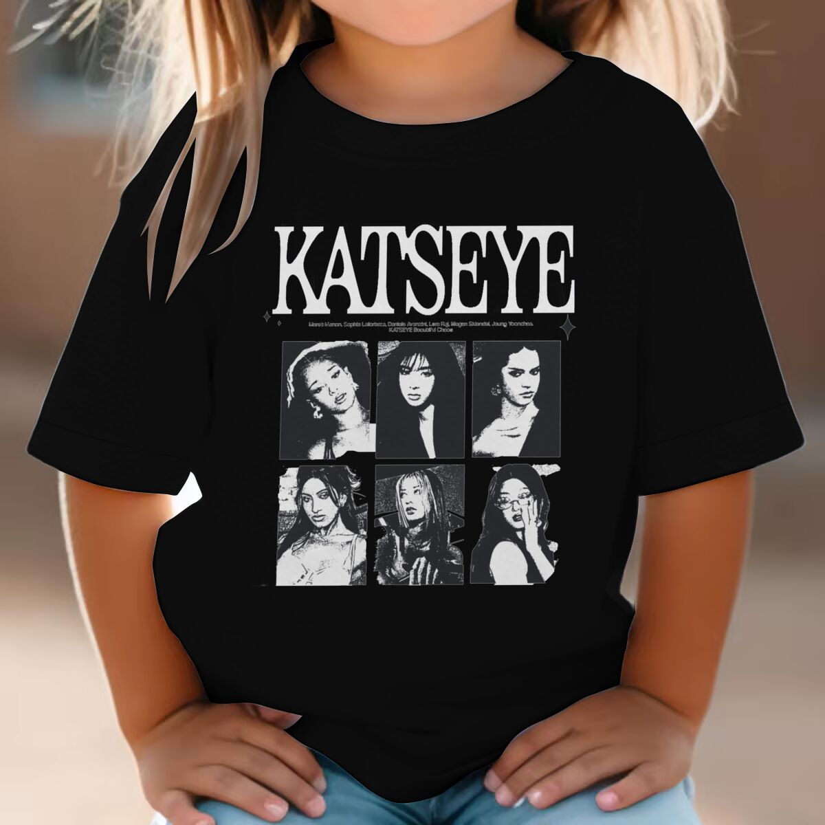 KATSEYE Print Sommer-Tops für  – Summer Clothing Baby Bewertung und Preis