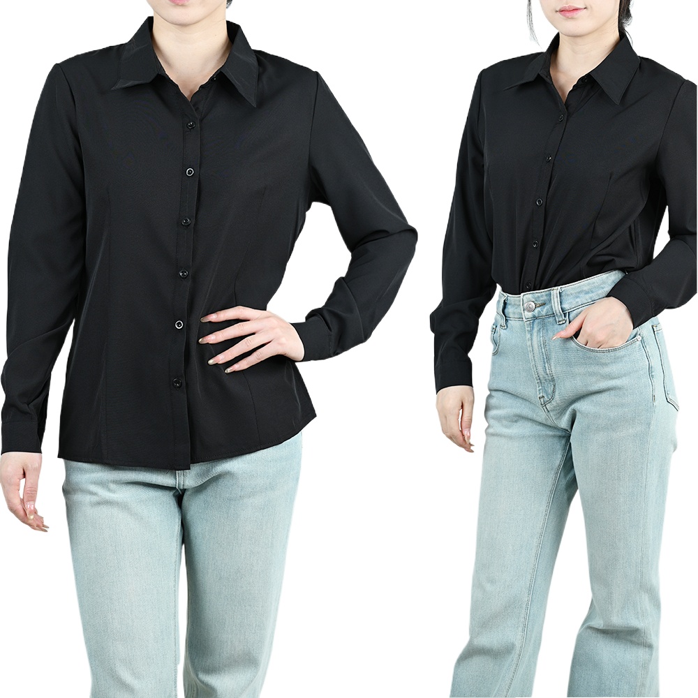 Büro frauen Weiß Schwarz Bluse – Xl Summer Clothing Bewertung und Preis
