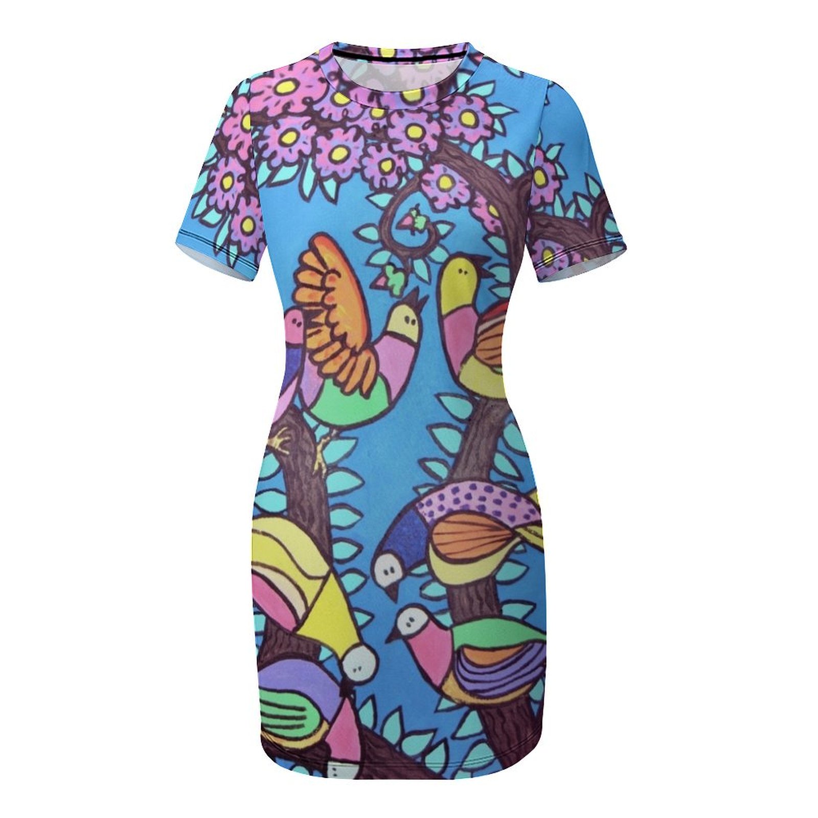 Vögel auf einem Baum von Stef  – Summer Clothing Online Bewertung und Preis