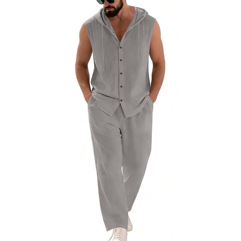 Herren-Freizeitanzug aus Leine – Summer Clothing Men Bewertung und Preis