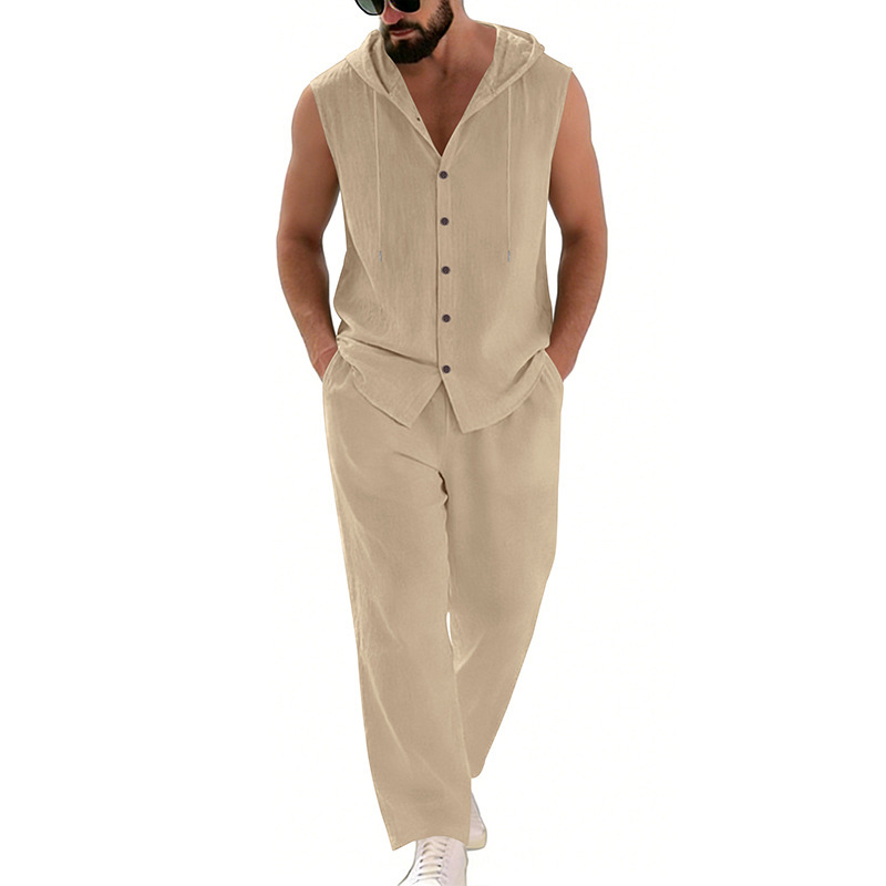 Herren-Freizeitanzug aus Leine – Summer Clothing Men Bewertung und Preis