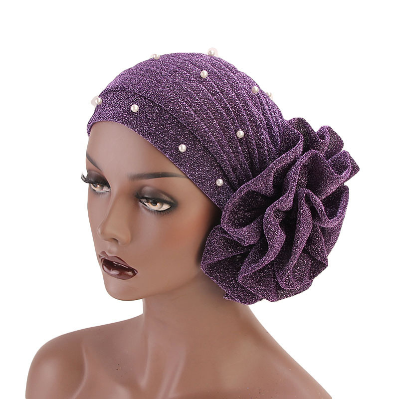 Sommer Perlen Blume frauen Tur – Summer Clothing Hijab Bewertung und Preis