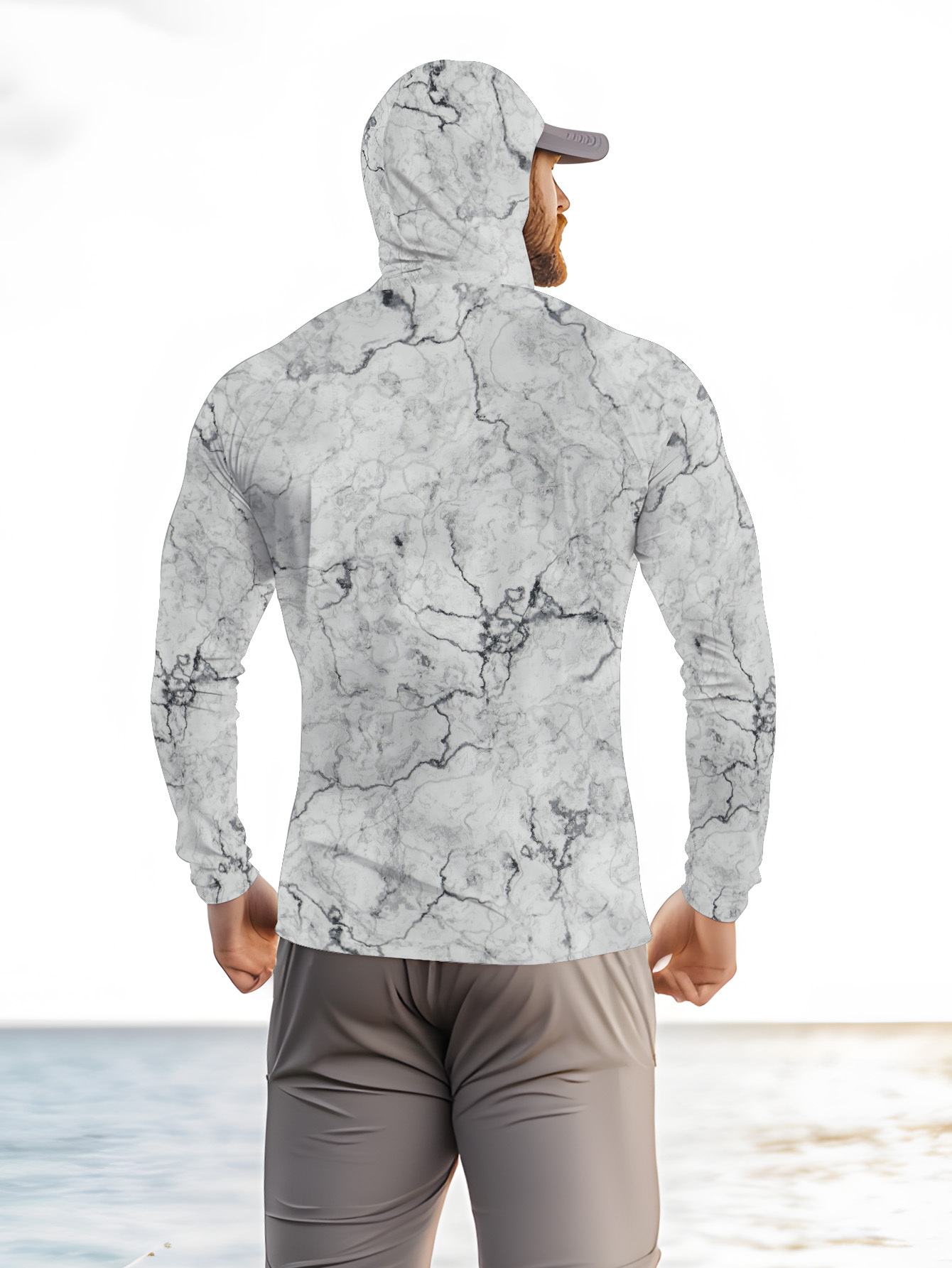 Herren Angelhemd mit Kapuze, L – Summer Uv Clothing Bewertung und Preis