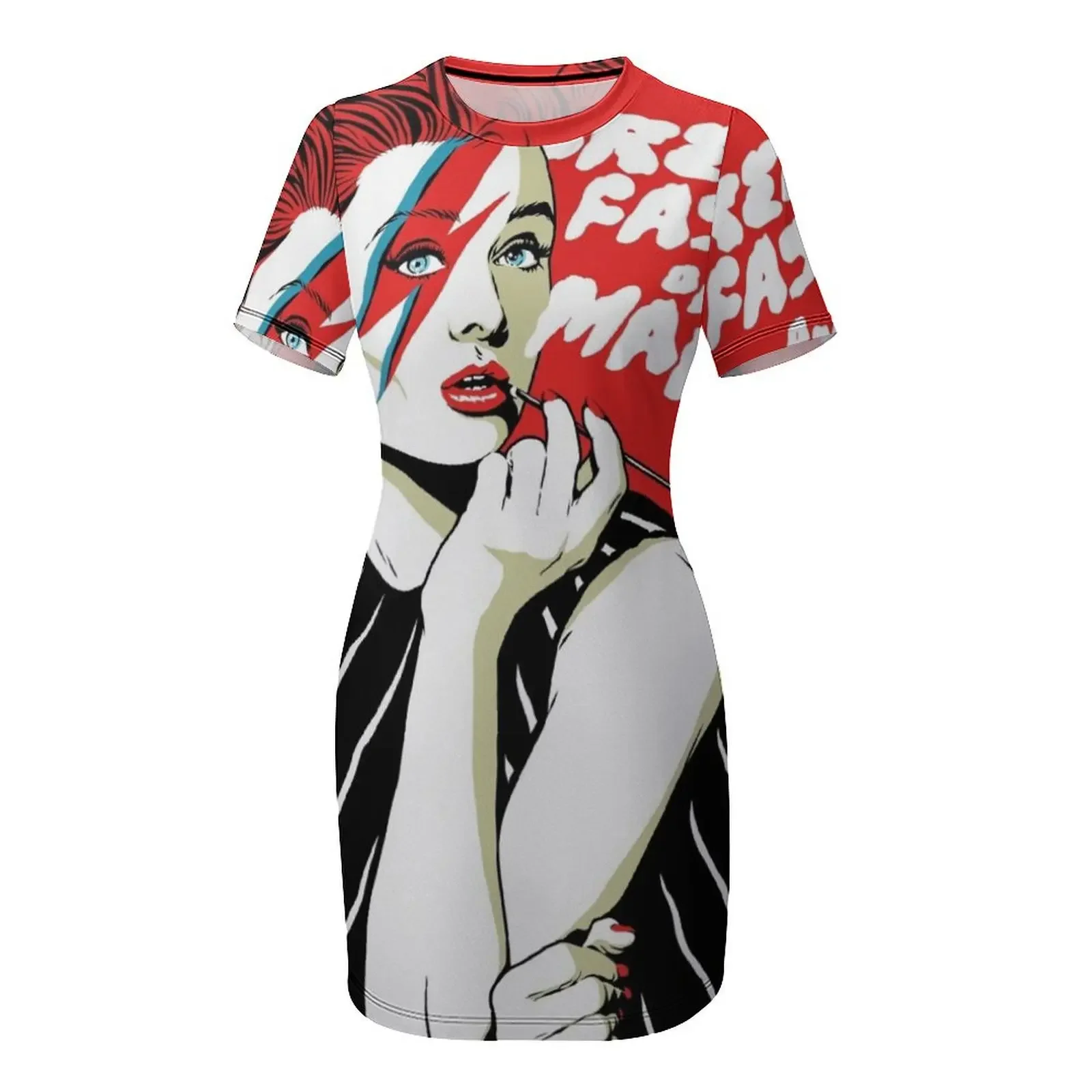 Breakfast on Mars Kurzarmkleid – Summer Clothing Online Bewertung und Preis