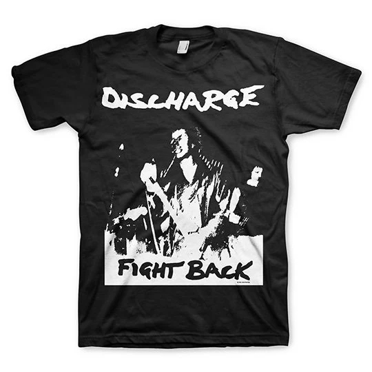 Uk Discharge T-Shirt Hear Noth – Summer Clothing Uk Men Bewertung und Preis
