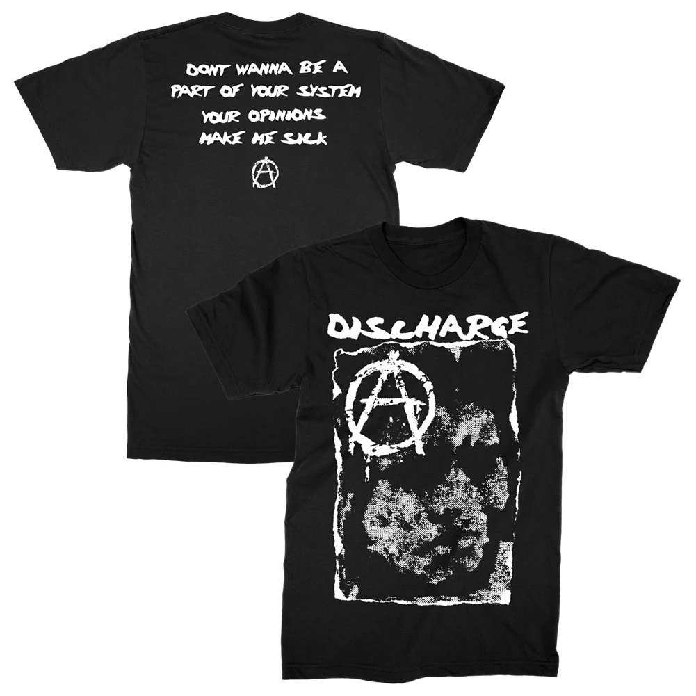 Uk Discharge T-Shirt Hear Noth – Summer Clothing Uk Men Bewertung und Preis
