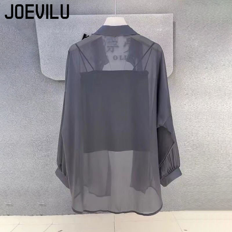 Transparentes Chiffon-Hemd für – Summer Uv Clothing Bewertung und Preis