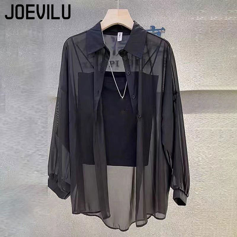 Transparentes Chiffon-Hemd für – Summer Uv Clothing Bewertung und Preis