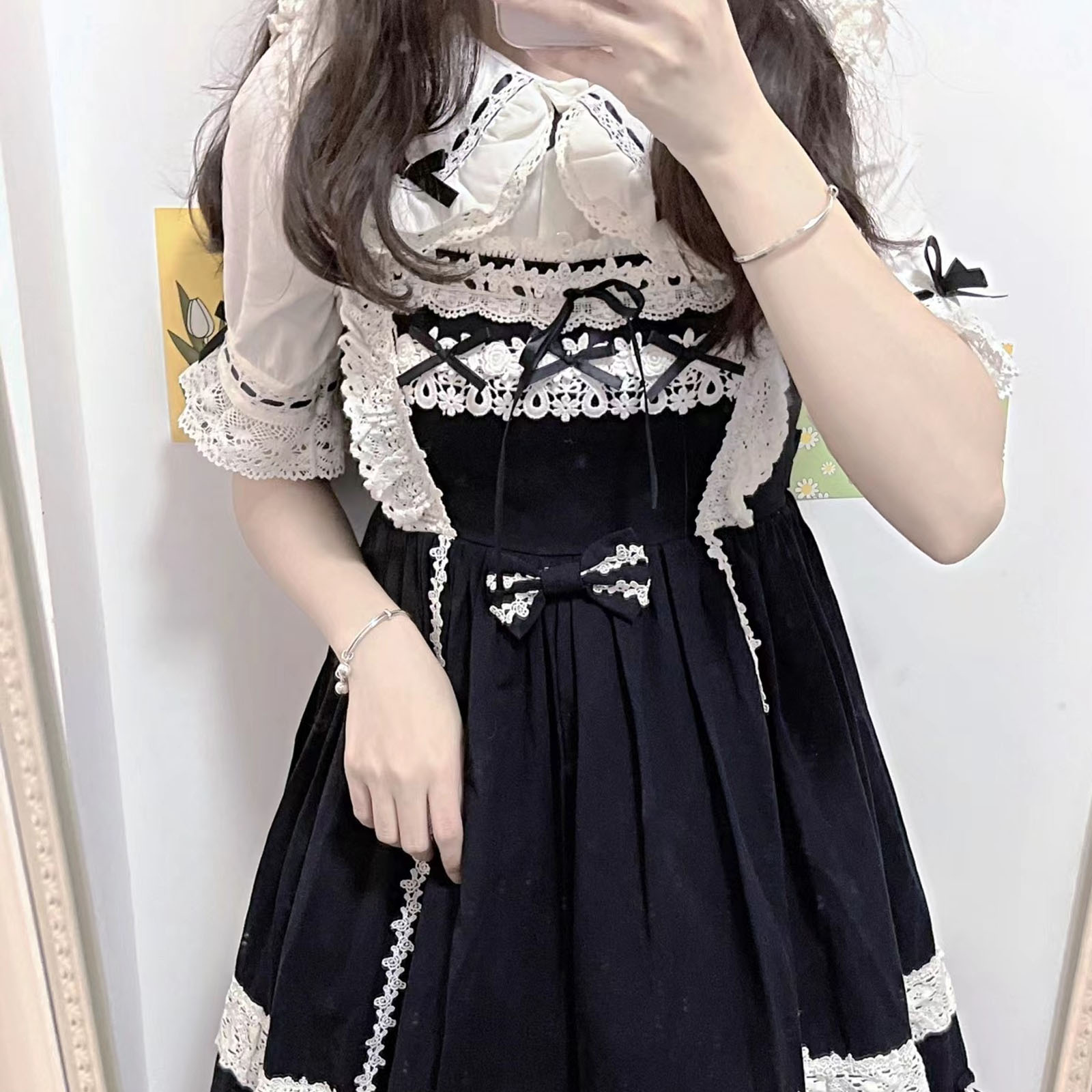 Japanische Lolita Stil Spitze  – Xl Summer Clothing Bewertung und Preis